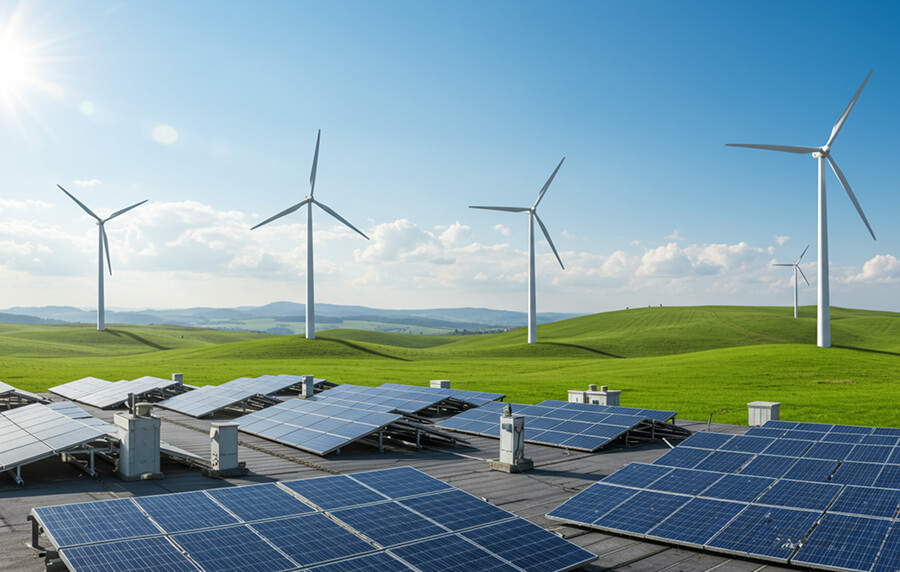 クリーンエネルギーイメージ画像